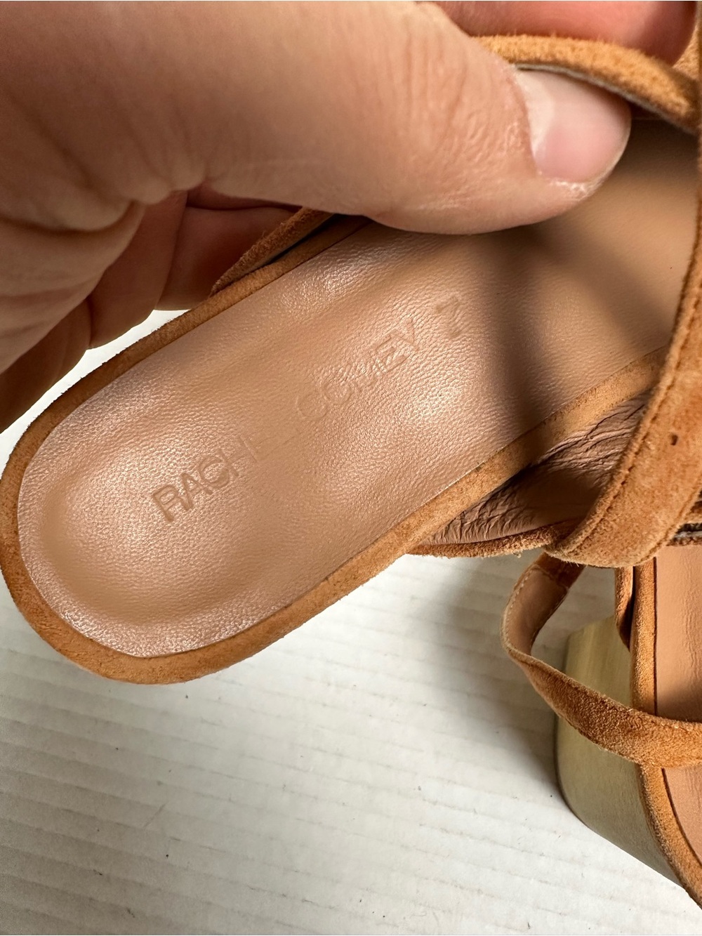 Rachel Comey Suede Level Clog-inspired Slingback Shoe in Blush Size 7.0 - Picture 13 of 16